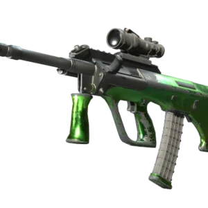 AUG | Carved Jade (Field-Tested)