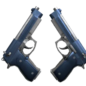 Dual Berettas | Anodized Navy (Minimal Wear)