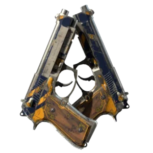 Dual Berettas | Marina (Battle-Scarred)