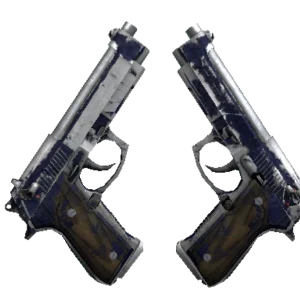 Dual Berettas | Moon in Libra (Battle-Scarred)