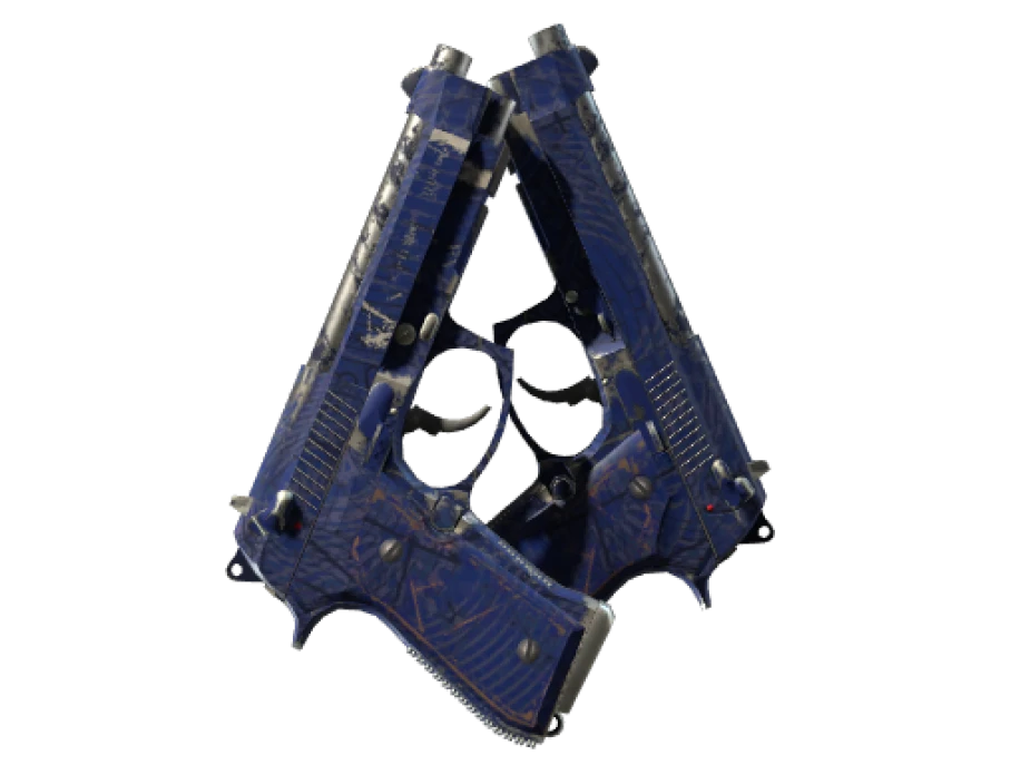 Dual Berettas | Moon in Libra (Well-Worn)