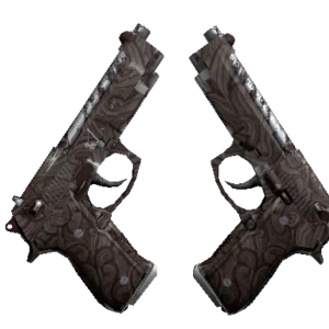 Dual Berettas | Pyre (Well-Worn)