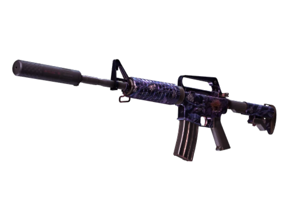M4A1-S | Black Lotus (Battle-Scarred)
