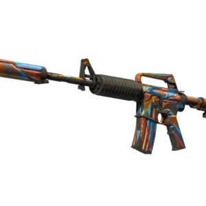 M4A1-S | Leaded Glass (Well-Worn)
