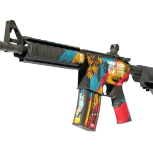 M4A4 | Cyber Security (Battle-Scarred)
