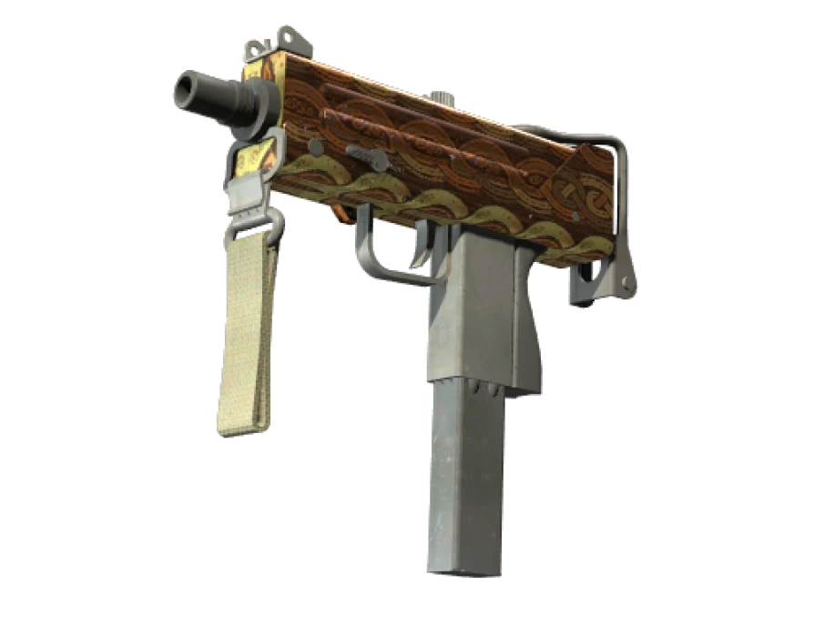 MAC-10 | Copper Borre (Well-Worn)