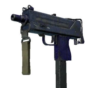 MAC-10 | Indigo (Battle-Scarred)