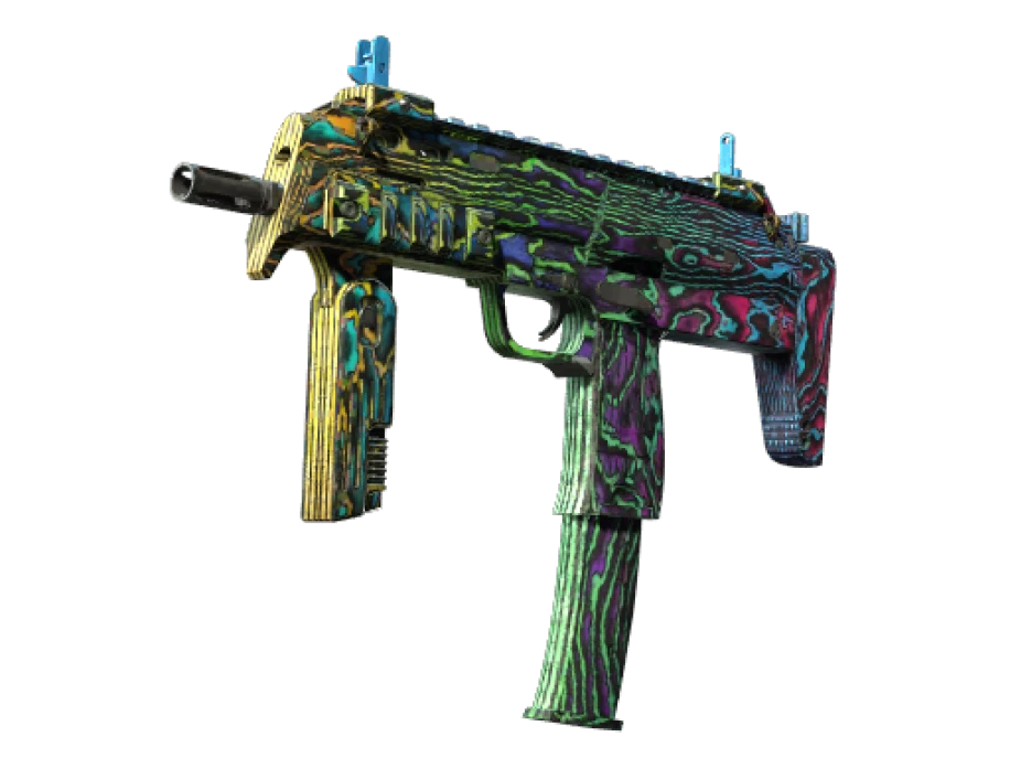 MP7 | Neon Ply (Minimal Wear)