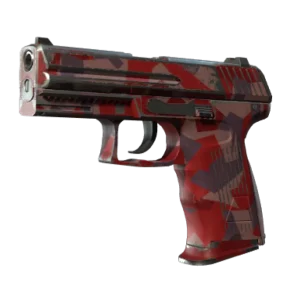 P2000 | Red FragCam (Well-Worn)