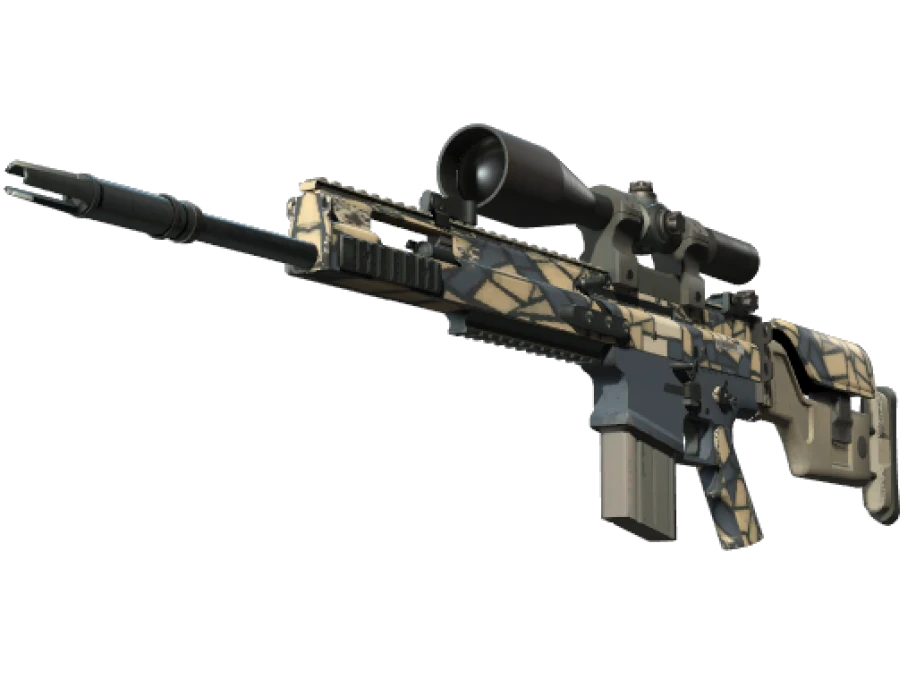 SCAR-20 | Stone Mosaico (Minimal Wear)