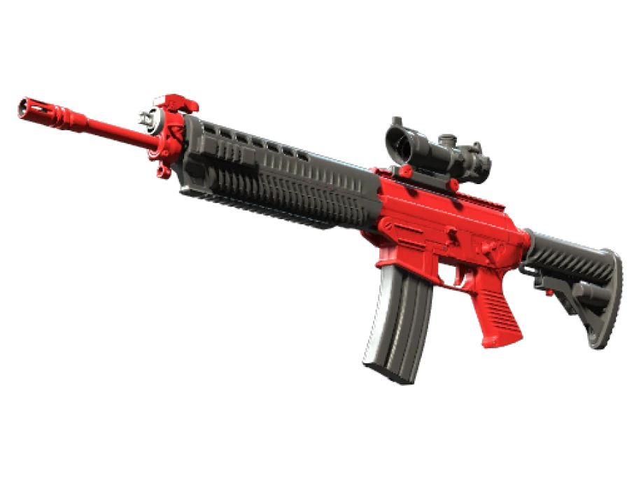 SG 553 | Candy Apple (Factory New)