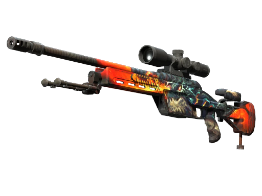 SSG 08 | Dragonfire (Minimal Wear)