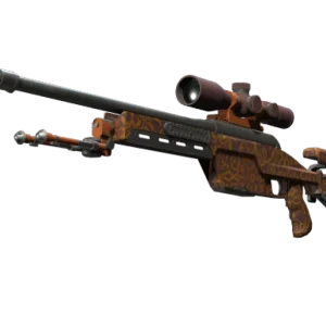 SSG 08 | Orange Filigree (Factory New)