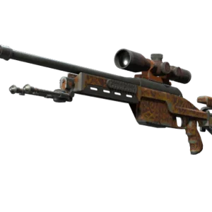 SSG 08 | Orange Filigree (Field-Tested)
