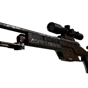 SSG 08 | Orange Filigree (Minimal Wear)