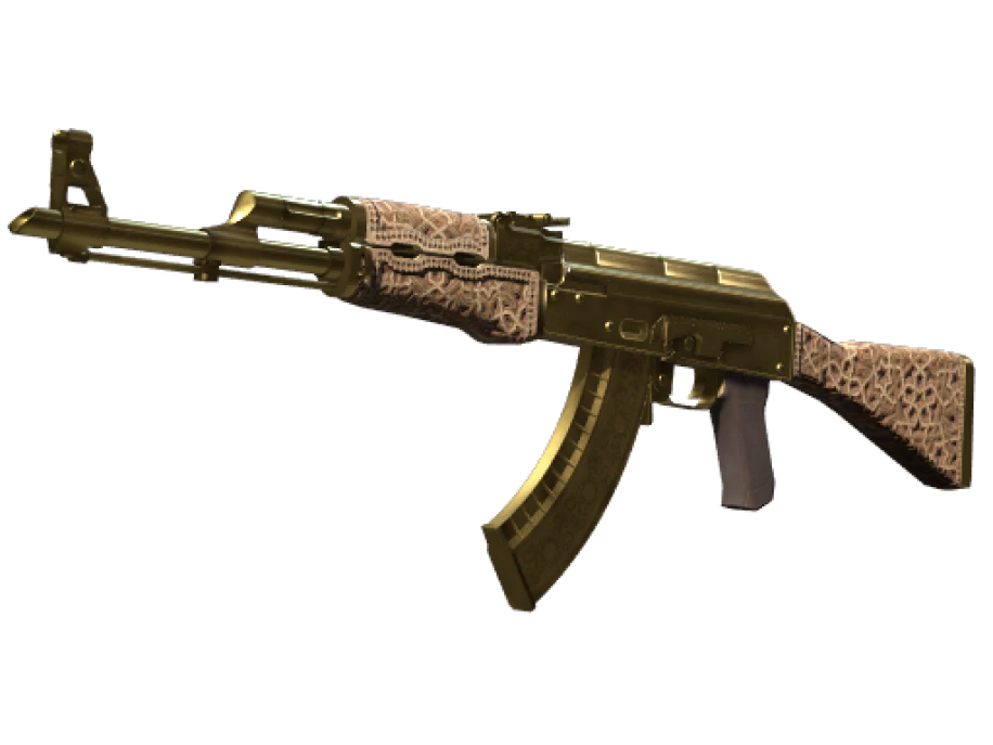 Souvenir AK-47 | Gold Arabesque (Minimal Wear)