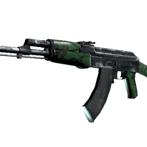 Souvenir AK-47 | Green Laminate (Well-Worn)