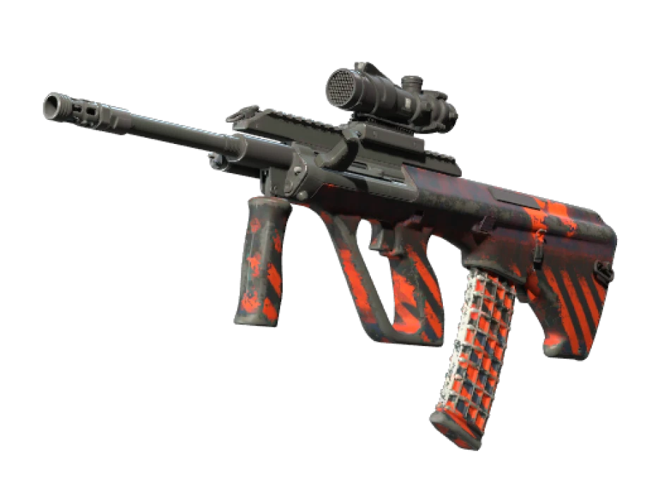 Souvenir AUG | Radiation Hazard (Well-Worn)