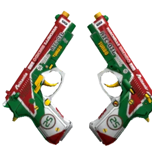Souvenir Dual Berettas | Twin Turbo (Field-Tested)