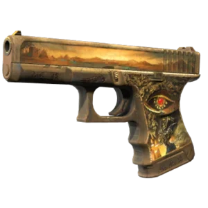 Souvenir Glock-18 | Ramese's Reach (Well-Worn)