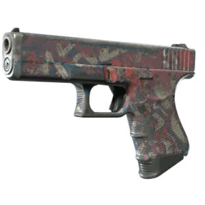 Souvenir Glock-18 | Teal Graf (Well-Worn)