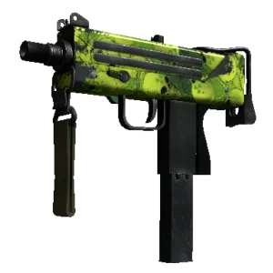Souvenir MAC-10 | Nuclear Garden (Well-Worn)