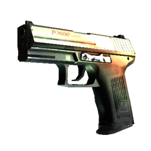 Souvenir P2000 | Amber Fade (Minimal Wear)