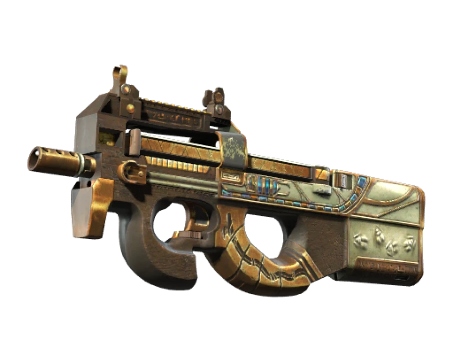 Souvenir P90 | ScaraB Rush (Well-Worn)