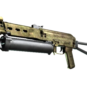 Souvenir PP-Bizon | Brass (Battle-Scarred)