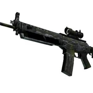 Souvenir SG 553 | Gator Mesh (Battle-Scarred)