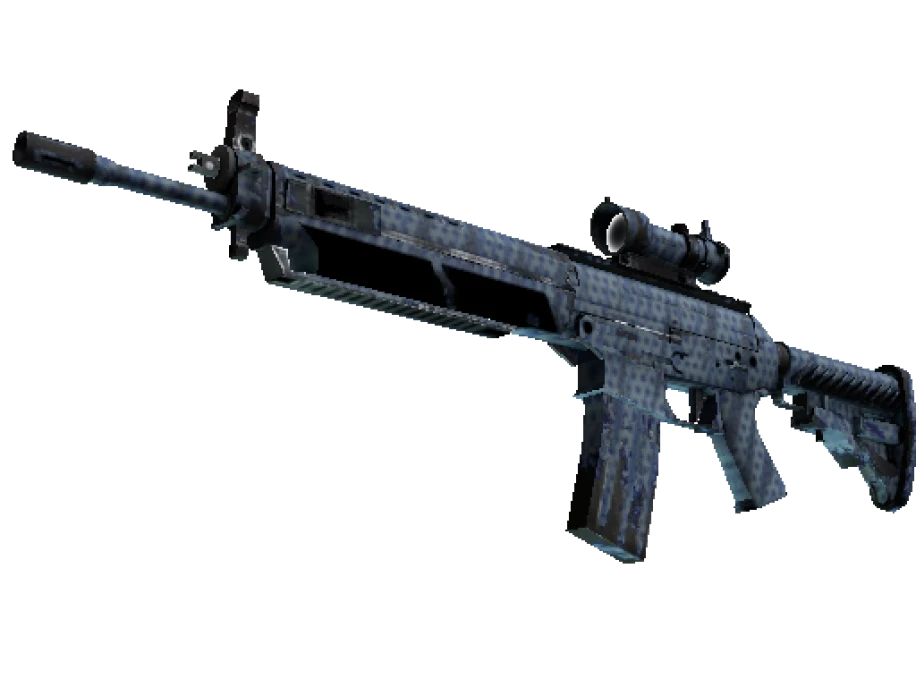 Souvenir SG 553 | Waves Perforated (Field-Tested)