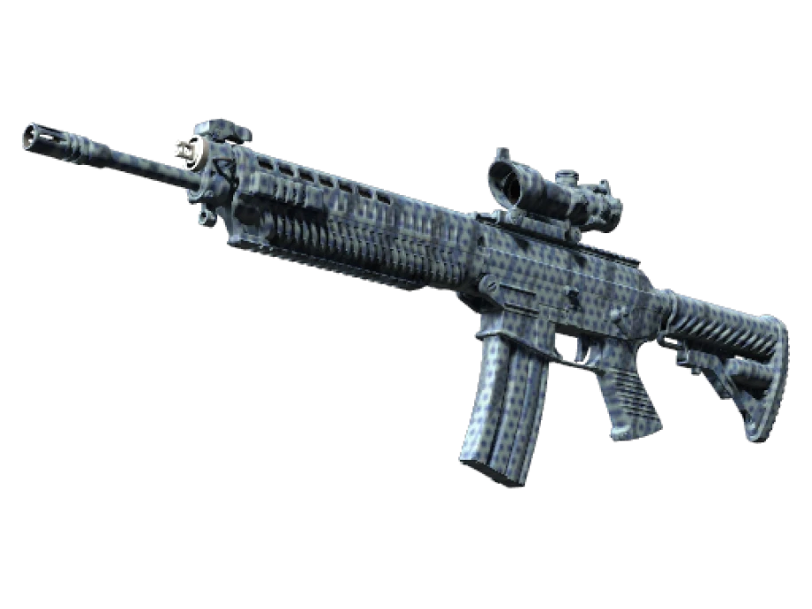 Souvenir SG 553 | Waves Perforated (Minimal Wear)