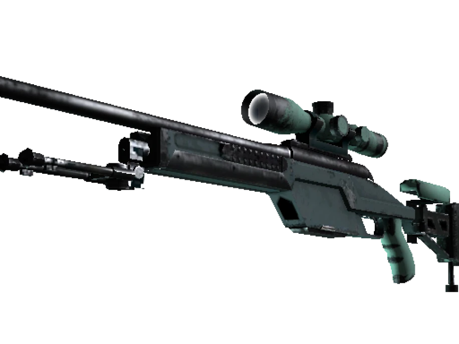 Souvenir SSG 08 | Blue Spruce (Well-Worn)