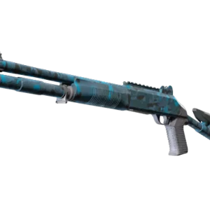 Souvenir XM1014 | VariCamo Blue (Minimal Wear)