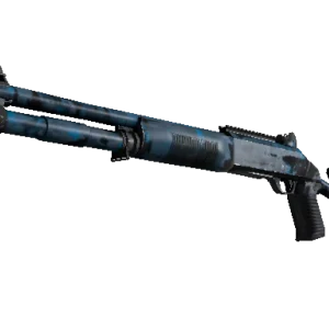 Souvenir XM1014 | VariCamo Blue (Well-Worn)