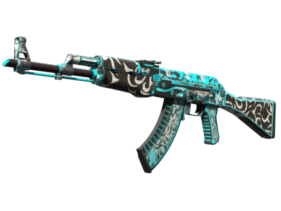 StatTrak™ AK-47 | Frontside Misty (Well-Worn)