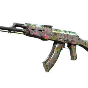 StatTrak™ AK-47 | Head Shot (Well-Worn)