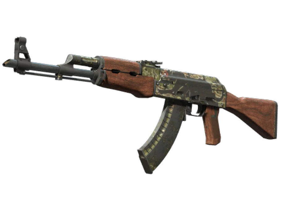 StatTrak™ AK-47 | Jaguar (Battle-Scarred)