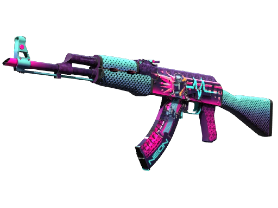 StatTrak™ AK-47 | Neon Rider (Minimal Wear)