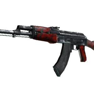 StatTrak™ AK-47 | Red Laminate (Battle-Scarred)