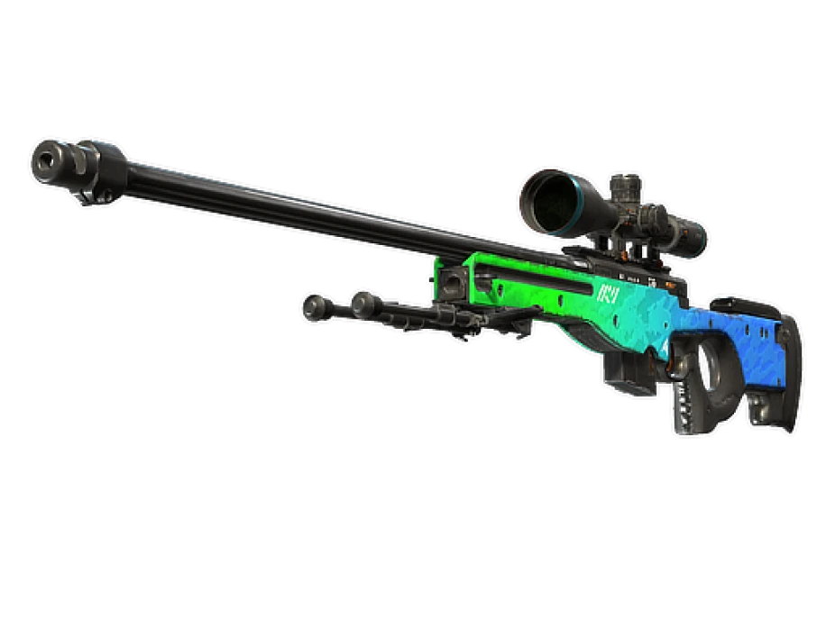 StatTrak™ AWP | Ice Coaled (Well-Worn)