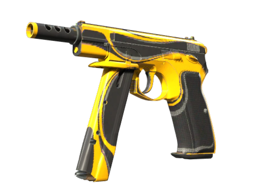 StatTrak™ CZ75-Auto | Yellow Jacket (Factory New)