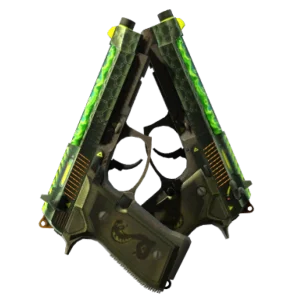 StatTrak™ Dual Berettas | Cobra Strike (Factory New)
