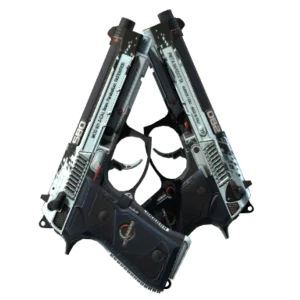 StatTrak™ Dual Berettas | Dezastre (Minimal Wear)