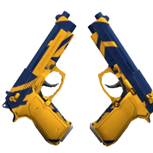 StatTrak™ Dual Berettas | Marina (Factory New)