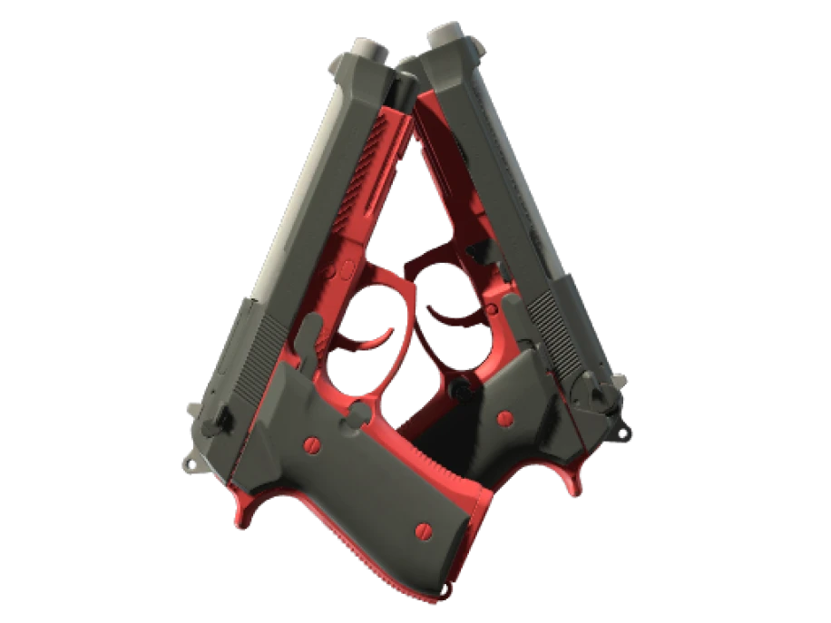 StatTrak™ Dual Berettas | Panther (Factory New)
