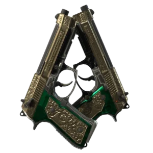 StatTrak™ Dual Berettas | Royal Consorts (Factory New)