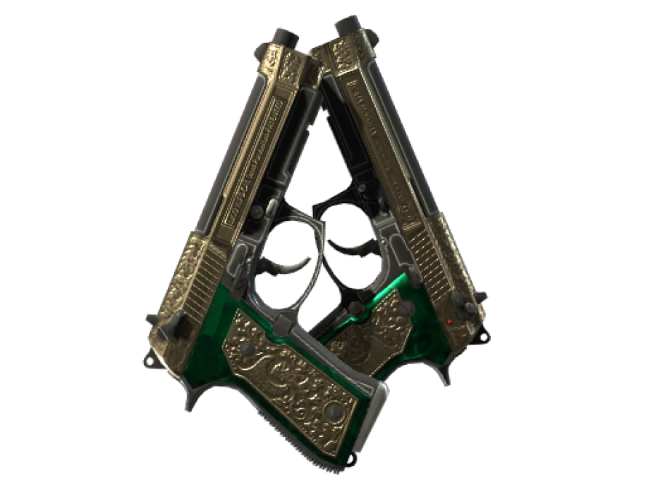 StatTrak™ Dual Berettas | Royal Consorts (Minimal Wear)