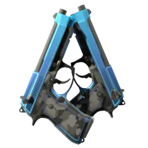 StatTrak™ Dual Berettas | Urban Shock (Minimal Wear)