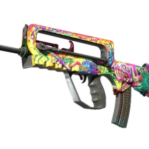 StatTrak™ FAMAS | Bad Trip (Well-Worn)